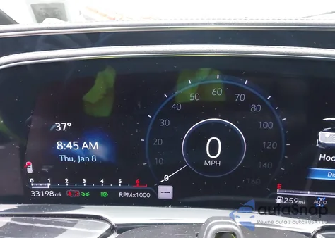 2024 Cadillac Escalade 4Wd Sport z USA, uszkodzony, nr VIN 1GYS4EKL4RR166039